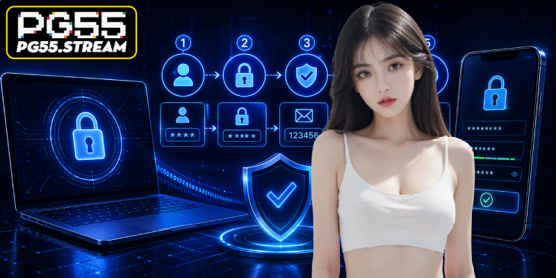 Cách đổi mật khẩu PG55 đúng điều kiện nhà cái