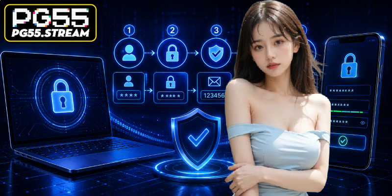 Cách đổi mật khẩu PG55 qua trang web nhà cái
