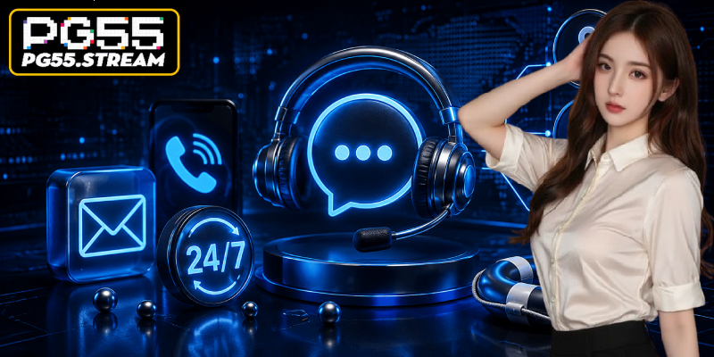 Liên Hệ PG55 – Hỗ Trợ Tài Khoản, Nạp Rút Và Khuyến Mãi 24/7 2 Email – TOP 4 kênh kết nối nhà cái xử lý vấn đề chuyên sâu