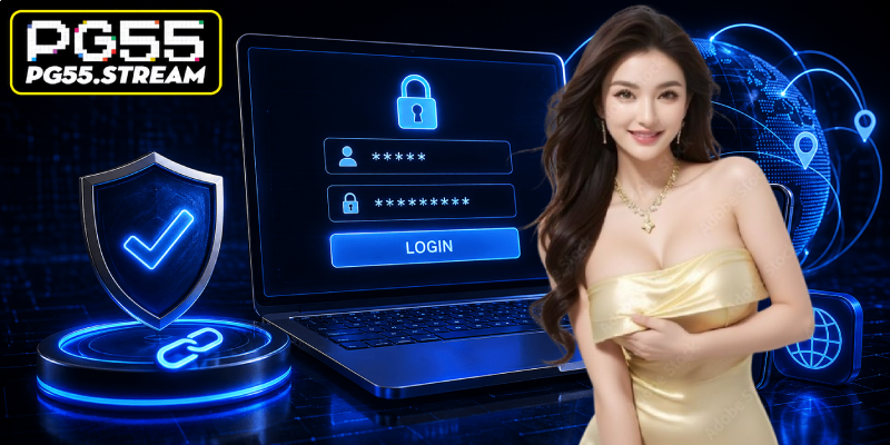 Link Đăng Nhập PG55 Chính Thức | Cách Vào Chơi Không Chặn 2 Giao diện đăng nhập PG55 được thiết kế tối giản, thân thiện và siêu tốc
