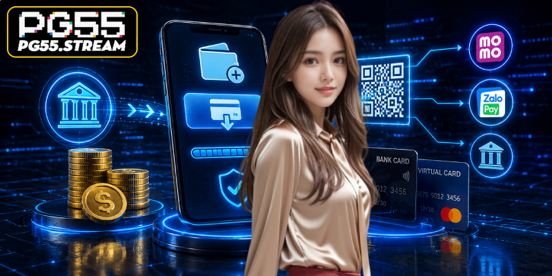 Một số hình thức giao dịch nạp tiền PG55 phổ biến